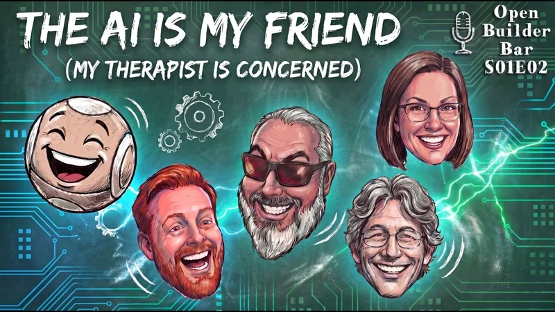 Episode thumbnail: Do AI have feelings, or are we just projecting?